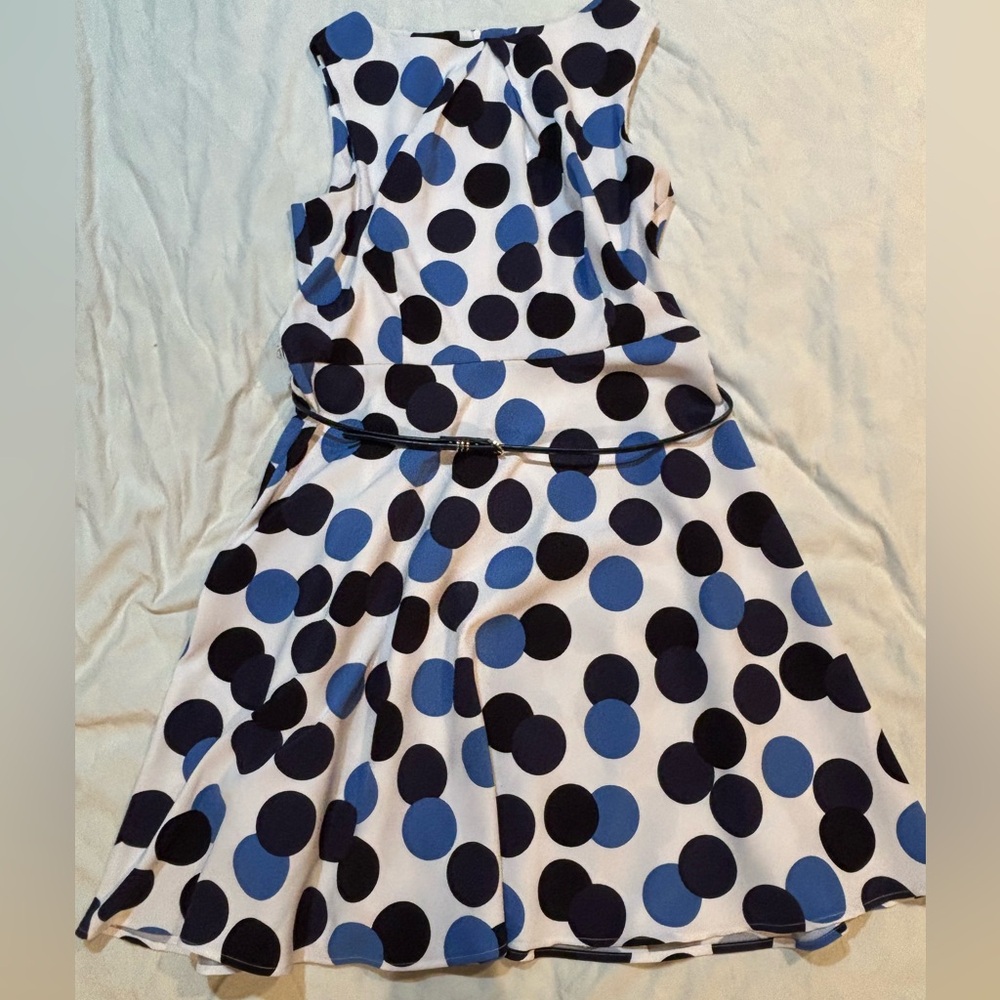 Polka Dot Sleeveless Dress